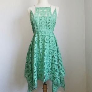 Free People Lace Crochet dress